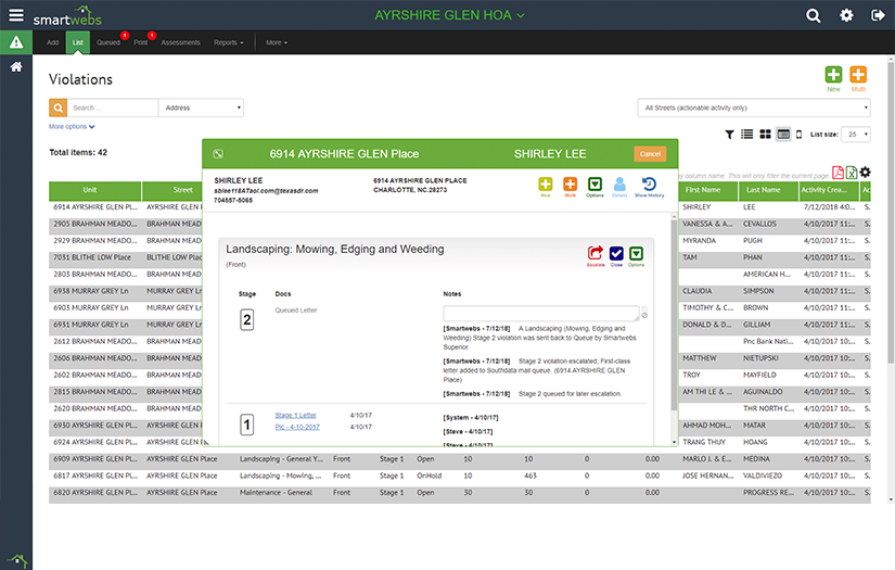 A platform for Homeowner Associations serving 2 million houses across America screenshot 2