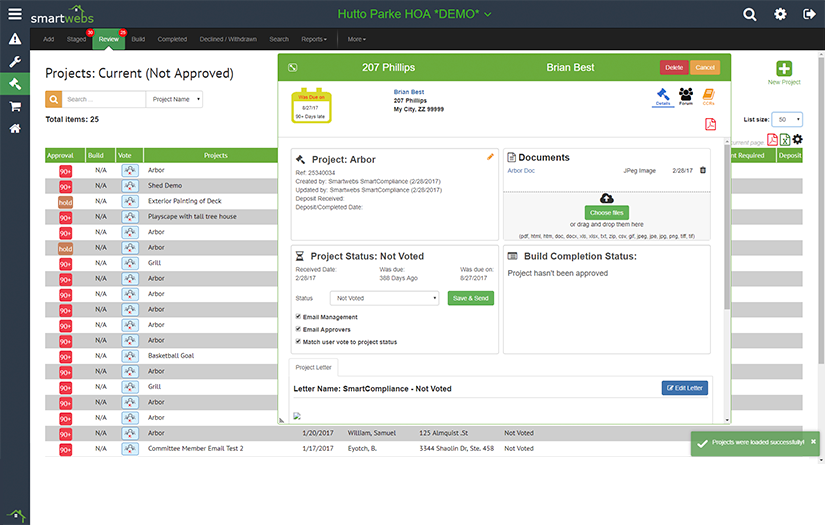 A platform for Homeowner Associations serving 2 million houses across America screenshot 5