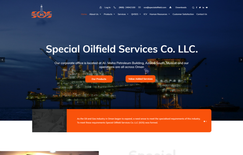 Special Oilfield Services Co. LLC (SOS) screenshot 1