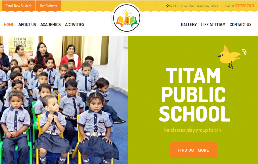 Titam public school screenshot 1
