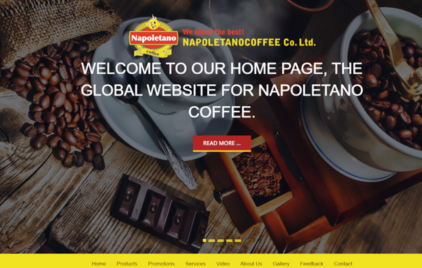 Napoletano Coffee Company Ltd screenshot 1