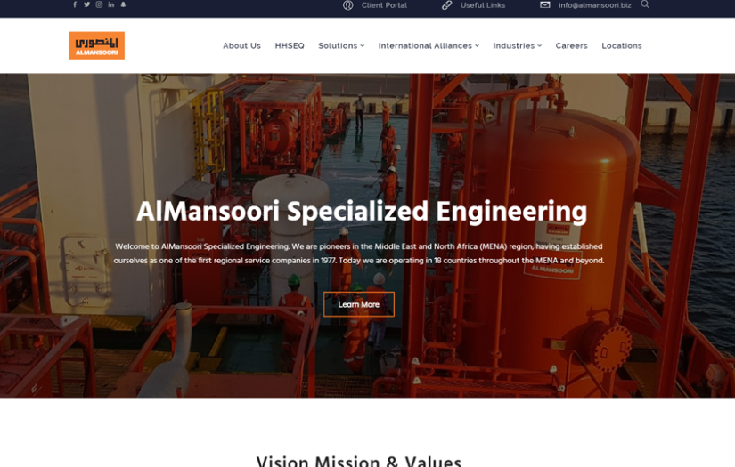 AlMansoori Specialized Engineering screenshot 1
