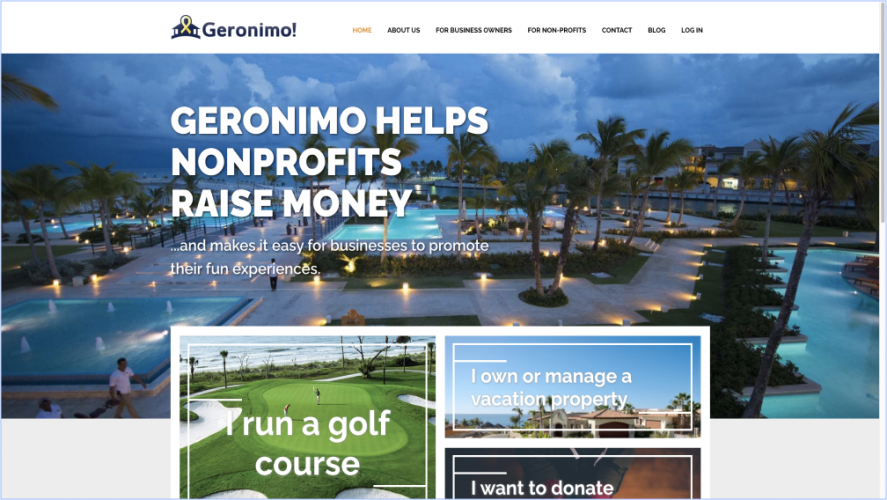 A Website Development Solution designed for Geronimo – US screenshot 3
