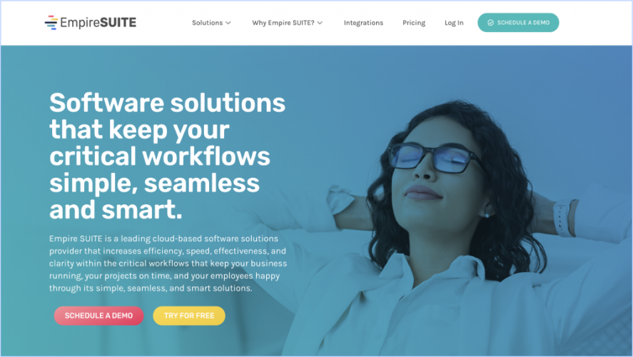 Comprehensive product development solution designed for Empire SUITE – US screenshot 2