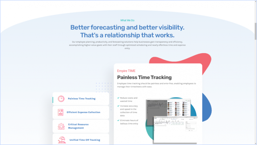 Comprehensive product development solution designed for Empire SUITE – US screenshot 1