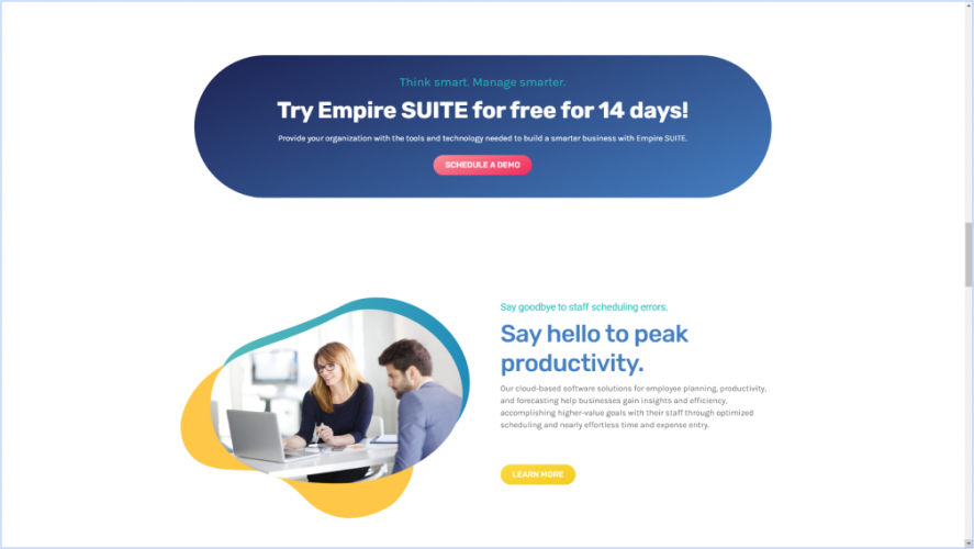 Comprehensive product development solution designed for Empire SUITE – US screenshot 5