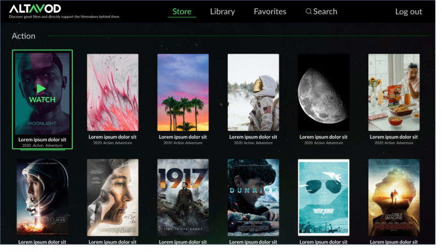 Digital Right Management Solution for Altavod – US screenshot 5