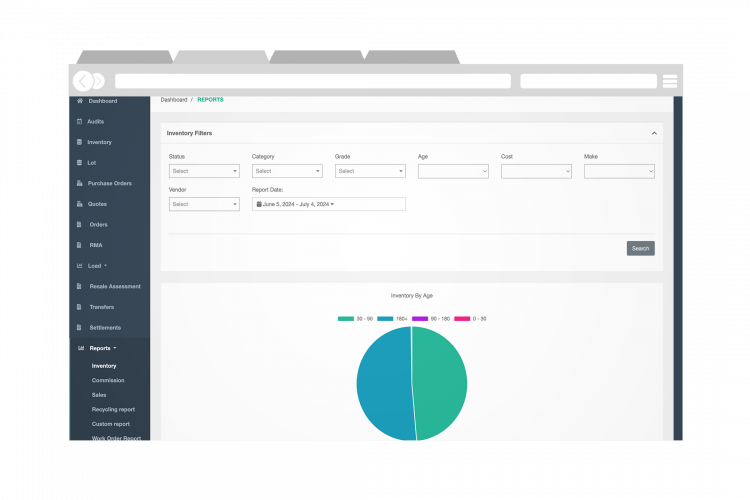 Custom CRM for Electronic Recycling screenshot 3