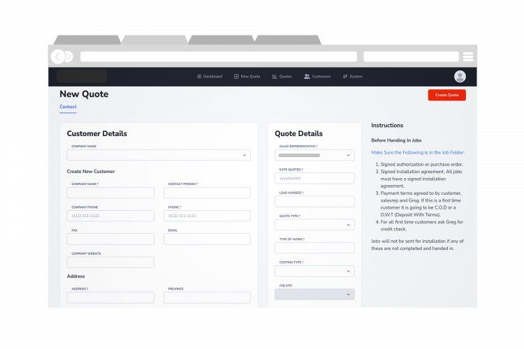 Robust CRM for Fence Factory   screenshot 3