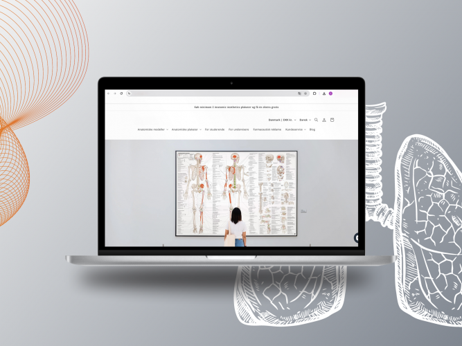 eCommerce Store for Anatomical Models screenshot 1