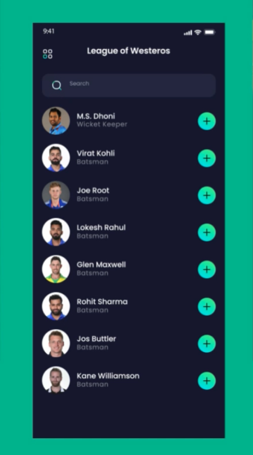 Fantasy Sports App screenshot 4