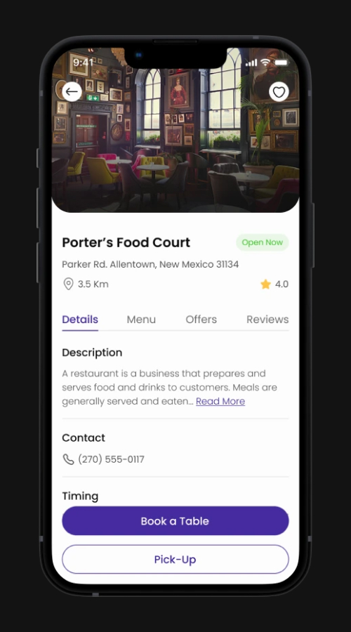 Multi-Vendor Ordering Platform Based on ML screenshot 3