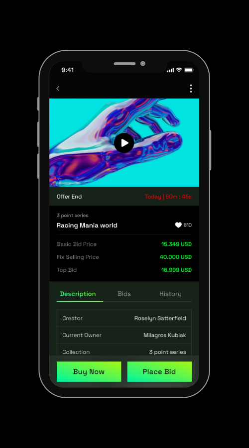 Video NFT Marketplace screenshot 4