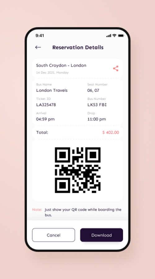 Bus Ticket Booking App & Website screenshot 6
