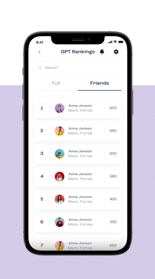 Golfer Community App screenshot 2