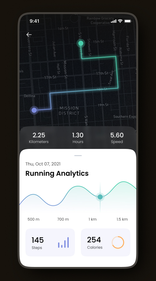 Gym Fitness Tracking App screenshot 1