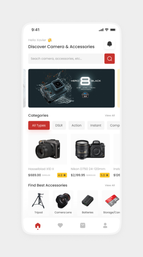 Camera Store App screenshot 1
