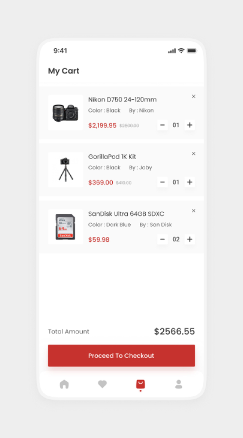 Camera Store App screenshot 4
