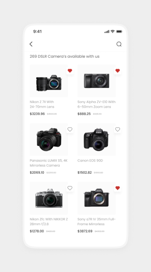 Camera Store App screenshot 3
