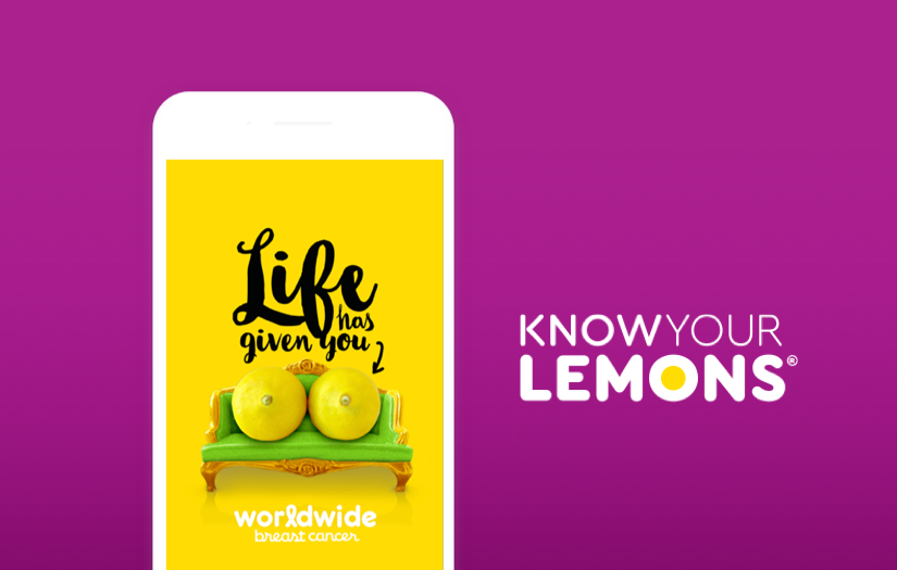 Worldwide Breast Cancer | Know Your Lemons Breast Health App screenshot 1
