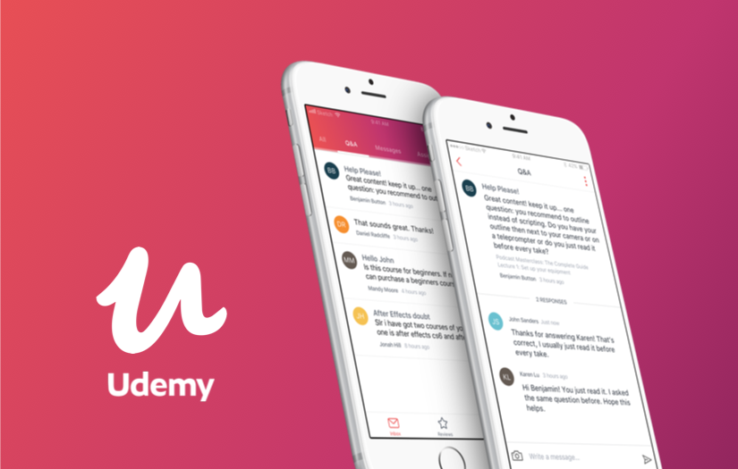 Udemy Instructor Messaging App screenshot 1