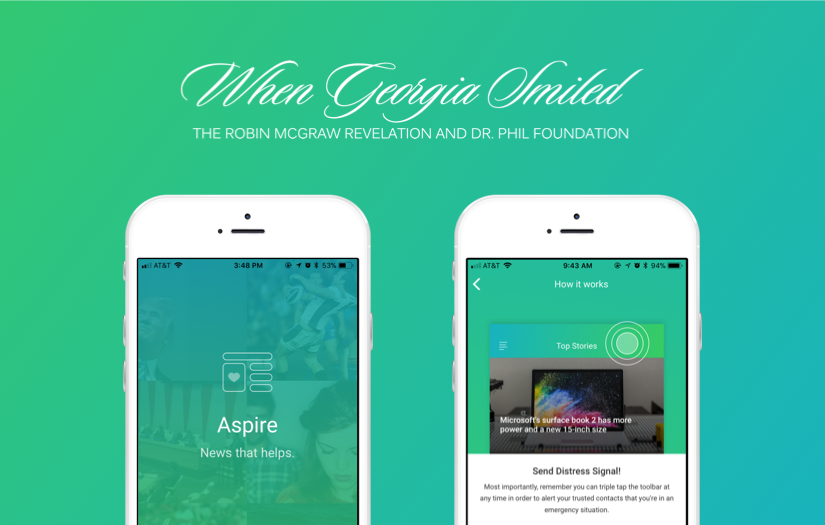 Aspire News App | The Robin McGraw Revelation and Dr. Phil Foundation screenshot 1