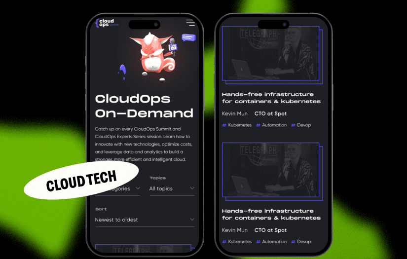 Cloudops - Summit Website Design screenshot 1