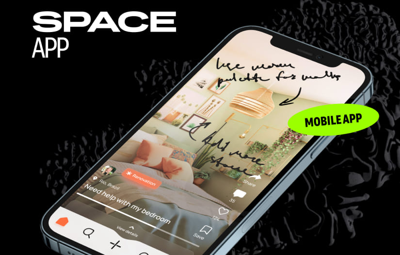 Space App - Mobile App Design screenshot 1