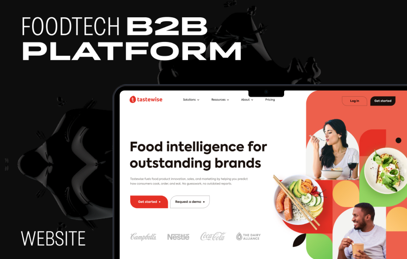 Tastewise - Website Design + Development screenshot 1