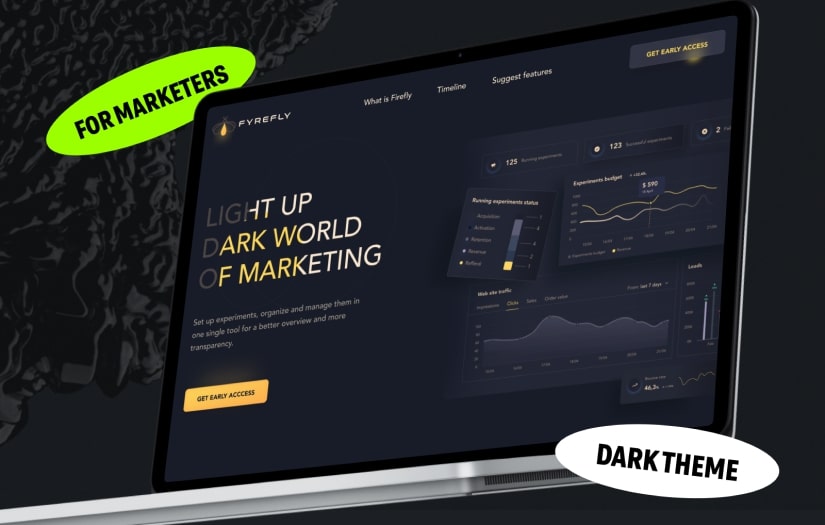Fyrefly - Website Design screenshot 1