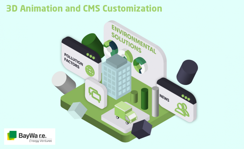 Creation of 3D Animation and CMS Customization screenshot 1