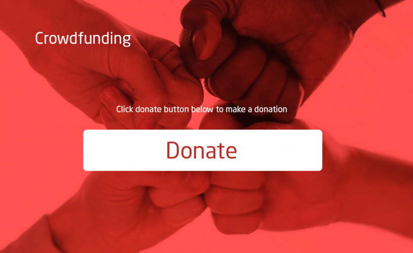 Charity Crowdfunding Web Platform screenshot 1