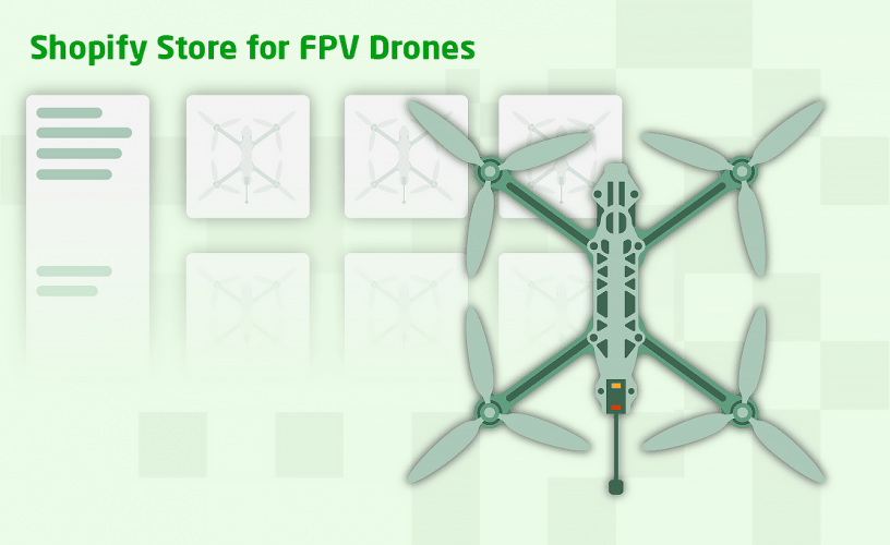 Shopify Store for FPV Drones screenshot 1