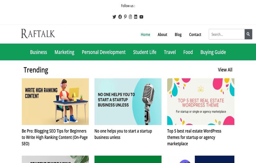 Raftalk screenshot 1