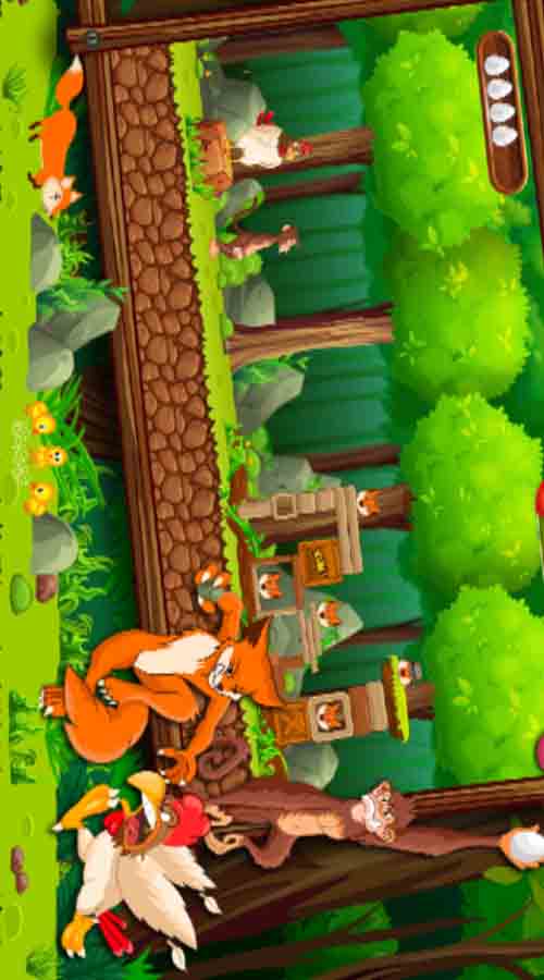 Hens Revenge Mobile Game screenshot 1