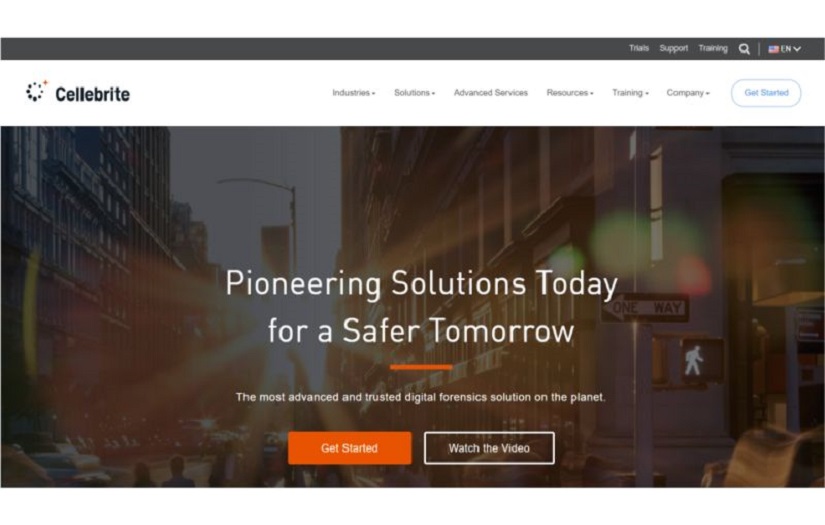 Cellebrite screenshot 1