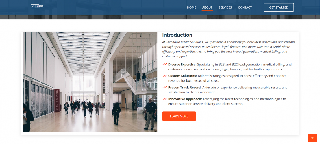 Technovia Media Solutions screenshot 3