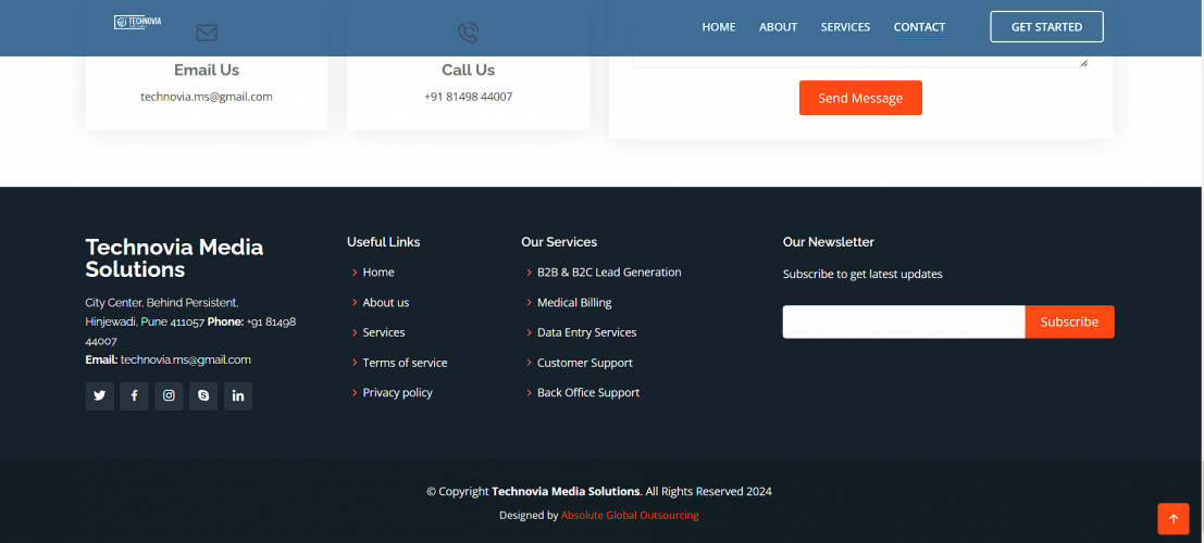 Technovia Media Solutions screenshot 2
