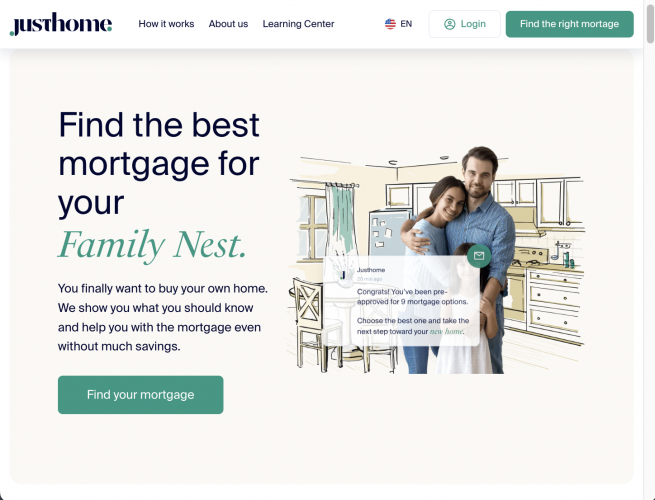 intech Mortgage startup Strapi Next.js React.js Typescript NodeJs screenshot 4