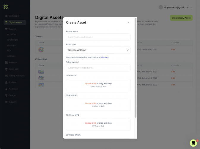 Blockchain-based loyalty platform screenshot 5