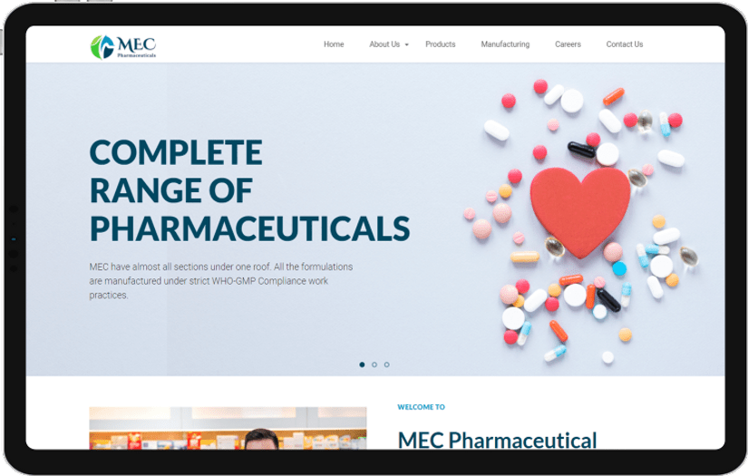 Mec Pharma screenshot 2