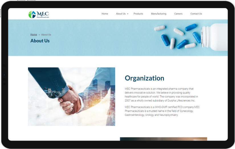 Mec Pharma screenshot 1