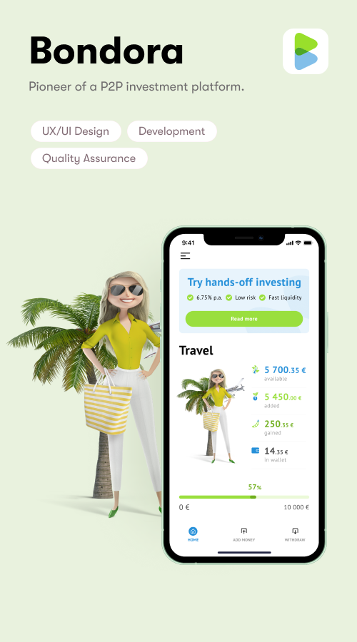 Bondora screenshot 1