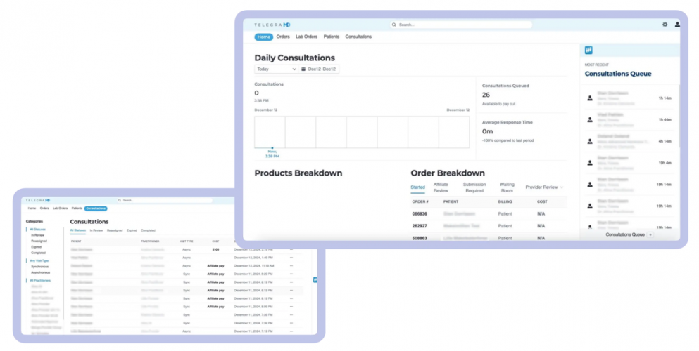 Scalable Telehealth Platform for Online Consultations & Prescriptions screenshot 2