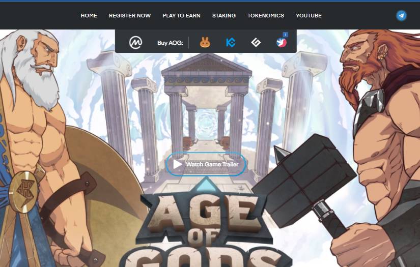 AGE OF GODS - NFT BASED GAME screenshot 1