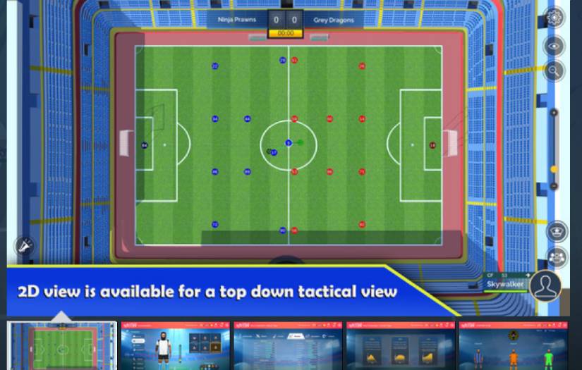 SUPER CLUB SOCCER ( SCS ) - Multiplayer Game screenshot 2