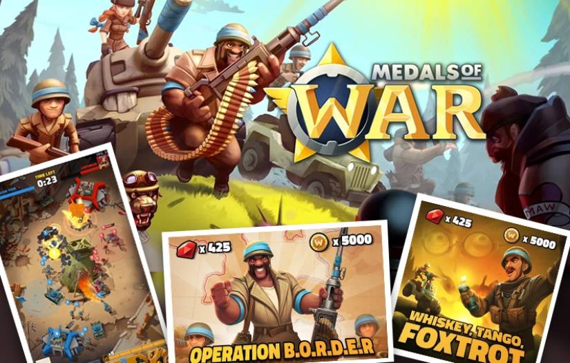 MEDALS OF WAR A REAL-TIME MULTI-PLAYER STRATEGY GAME screenshot 1