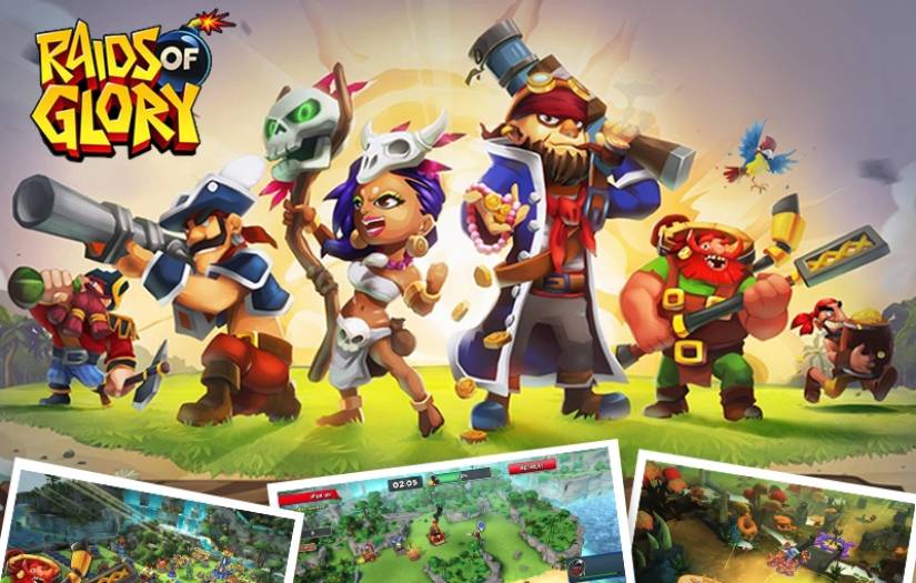 RAIDS OF GLORY A PIRATE THEMED STRATEGY GAME screenshot 1