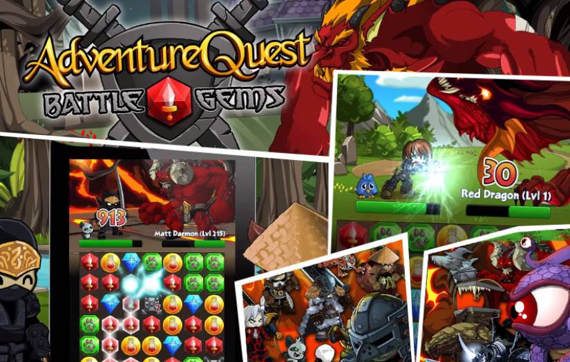 ADVENTURE QUEST BATTLE GEMS screenshot 1