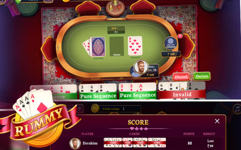 RUMMY screenshot 1